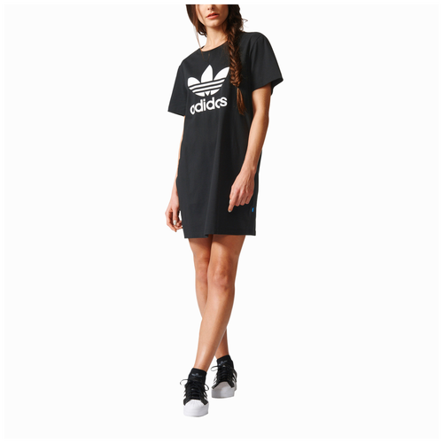 adidas Originals Trefoil TShirt Dress Women's Casual Clothing