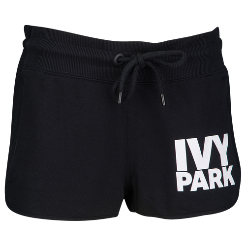 Ivy Park Logo Shorts - Women's - Casual - Clothing - Black/White