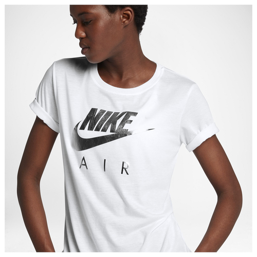 Nike Metallic Air Short Sleeve T-Shirt - Women's - Casual - Clothing ...