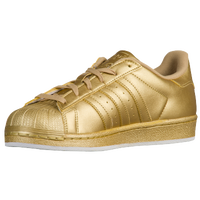 Cheap Adidas Originals White Superstar 80S Sneakers With Rose Gold 3D 